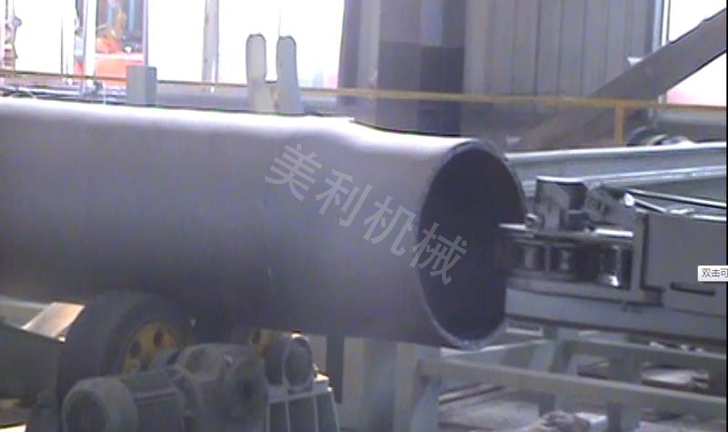 钢管内壁喷丸机